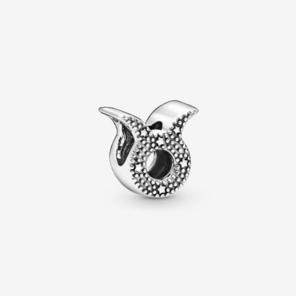 Sparkling Taurus Zodiac Charm - Picture 2 of 2